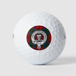 Donnachaidh (Robertson) Red tartan Golf Balls