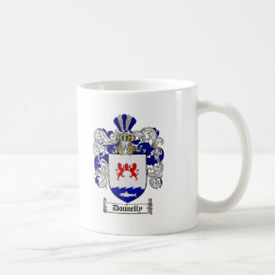 DONNELLY FAMILY CREST - DONNELLY COAT OF ARMS COFFEE MUG
