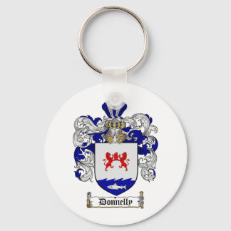 DONNELLY FAMILY CREST -  DONNELLY COAT OF ARMS KEY RING