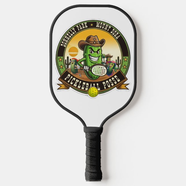 Donnelly Park Pickleball Posse Paddle (Front)