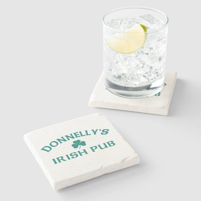 Donnelly's Irish Pub   Stone Coaster (Side)
