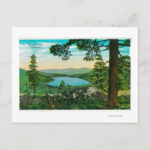 Donner Lake, California from Ridge Postcard