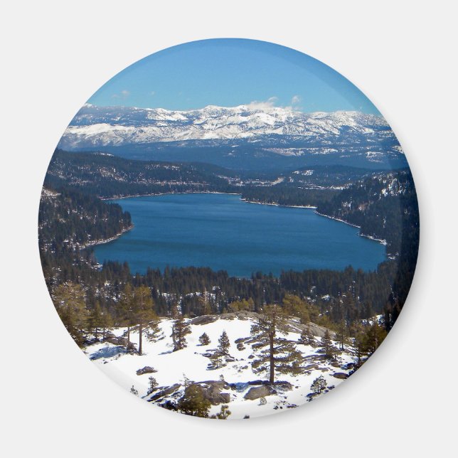 Donner Lake High Sierras Magnet (Front)