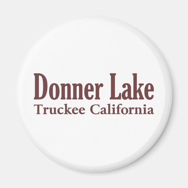 Donner Lake Magnet (Front)