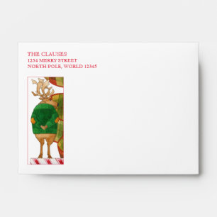 DONNER REINDEER A6 Envelopes (4x6 Cards)