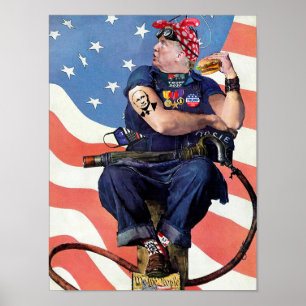 Donnie the Riveter Archival Print