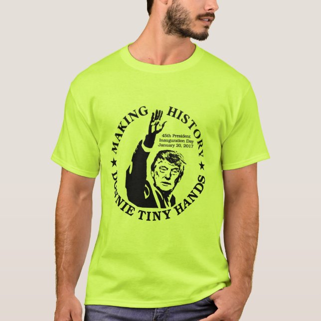Donnie Tiny Hands Trump T-Shirt (Front)