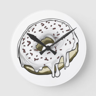 Donnut Round Clock