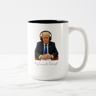 Donny's Favourite Podcast Two-Tone Coffee Mug