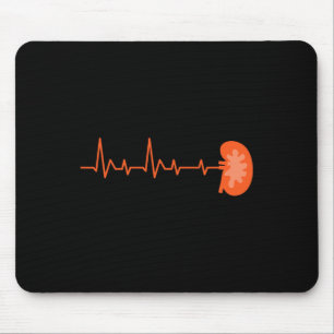 Donor - Ekg Heartbeat Organ Kidney Disease Awarene Mouse Mat