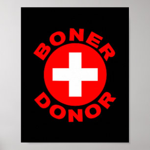 Donor Funny Halloween Costume Poster