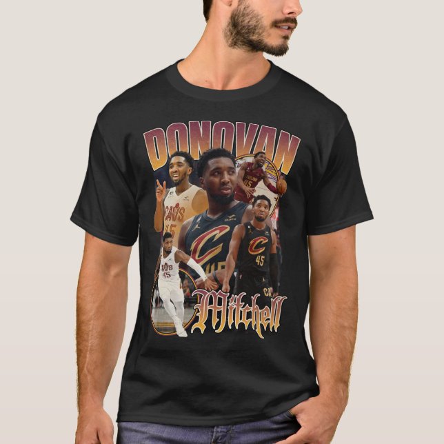 Donovan Mitchell | Basketball Bootleg Te T-Shirt (Front)