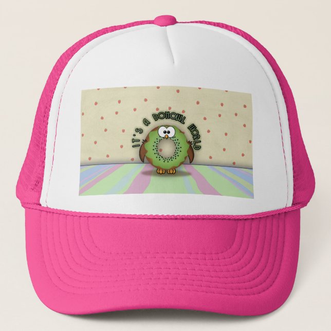donowl kiwi- trucker hat (Front)