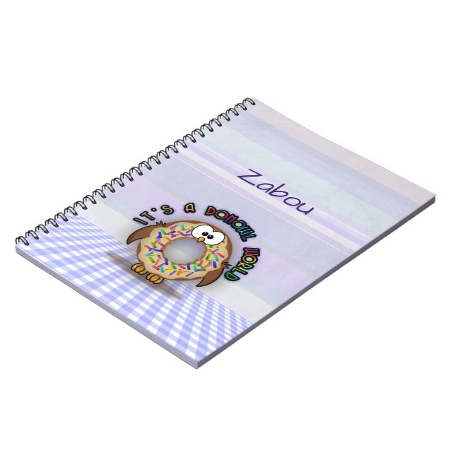 donowl sprinkles - notebook (Left Side)