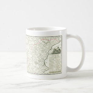 DONQUIXOTE ROUTE Map - TAZA- Cervantes Coffee Mug