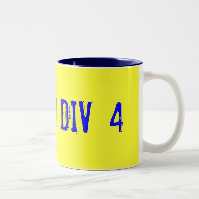 DONS 4 DIV 4 MUG (Right)