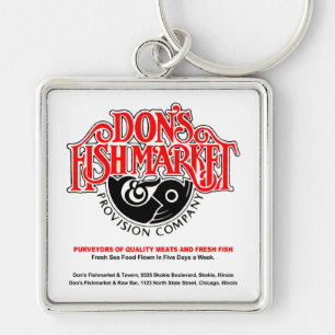 Don's Fishmarket, Skokie, Chicago, IL Key Ring