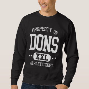Dons Retro Athletic Property Dept Sweatshirt