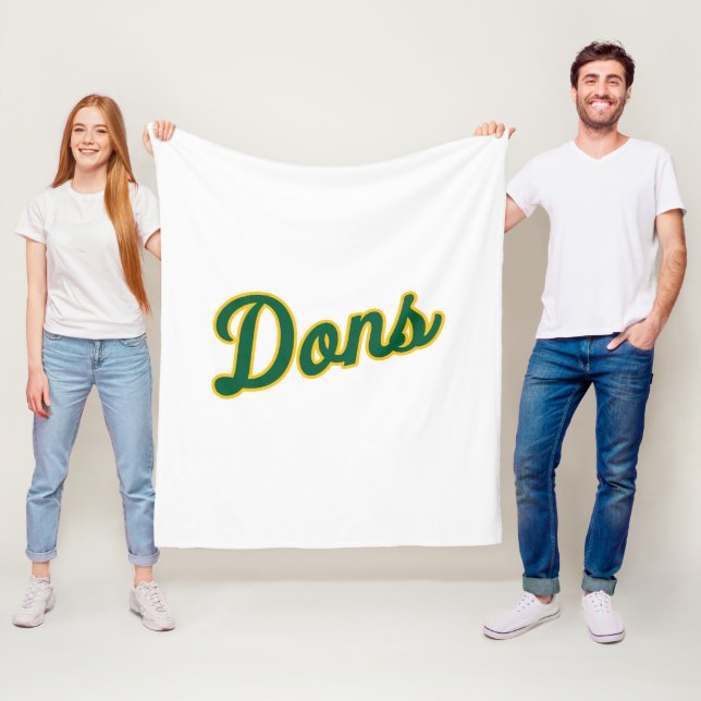 Dons Script Logo Fleece Blanket (In Situ)