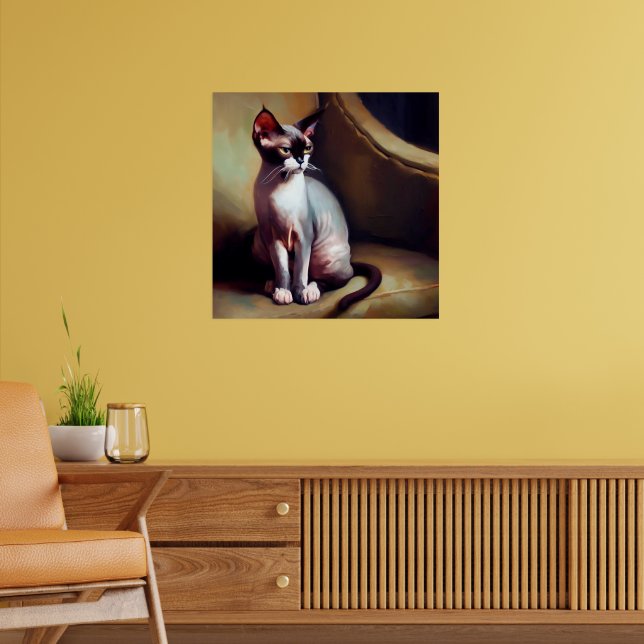 Donskoy Cat  Poster (Living Room 2)