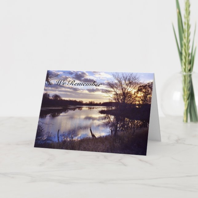 Donslough h, We Remember Card (Front)