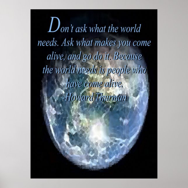 Don't ask about the world....... poster (Front)