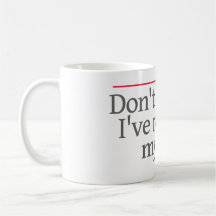 "DON'T ASK ME, I'VE RECUSED MYSELF." --