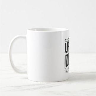 Don't Be a Downer (Upside Down) Coffee Mug