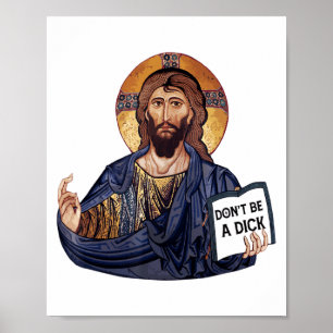 Dont Be A Jesus Book Poster