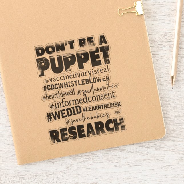 Don't be a Puppet - (Notebook)