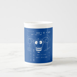 Don't be a ram    bone china mug