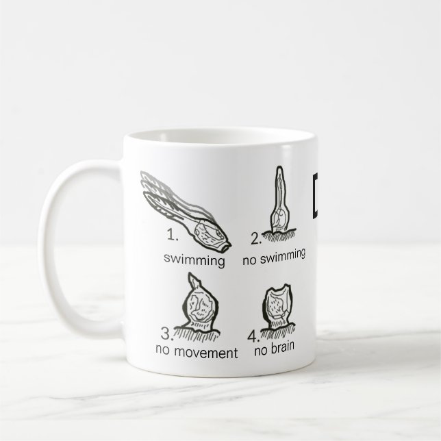 Don't Be A Sea Squirt with Images - Mug (Left)