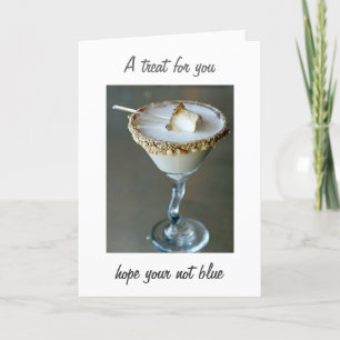 DON'T BE BLUE-40 LOOKS FABULOUS ON YOU CARD