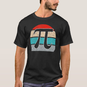 Don't Be Irrational Retro Vintage Symbol Pi Day Ma T-Shirt