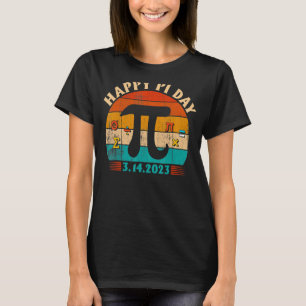 Don't Be Irrational Retro Vintage Symbol Pi Day Ma T-Shirt