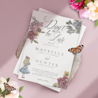 Don't Be Late Vintage Alice In Wonderland Wedding