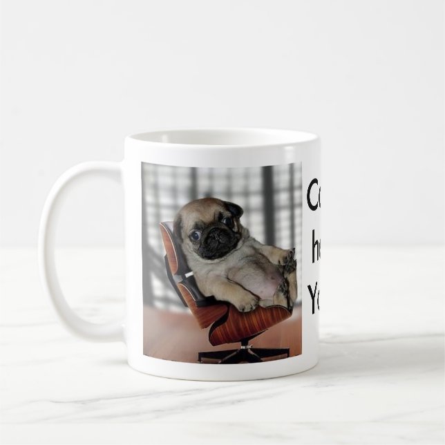 Don't be Pugnacious! Coffee Mug (Left)