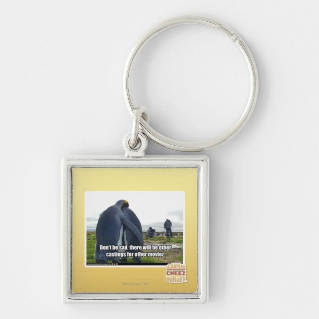 Don't be Sad Key Ring (Front)