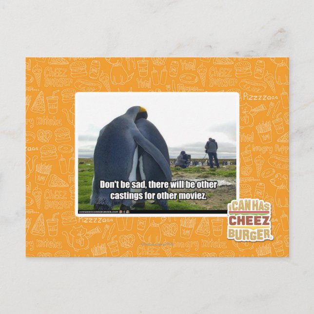 Don't be Sad Postcard (Front)