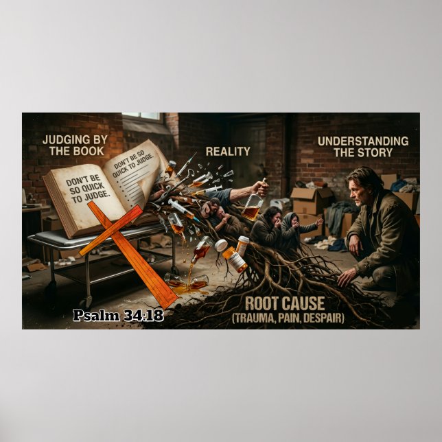 Don't be so quick to judge  poster (Front)