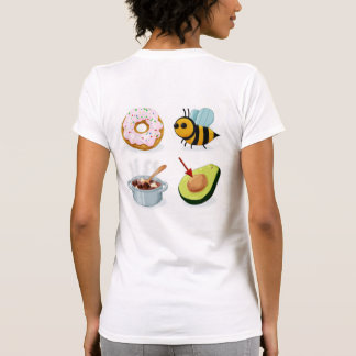 Don't Be Stupid Rebus (back) T-Shirt