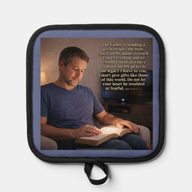 Don't be troubled pot holder (Front)