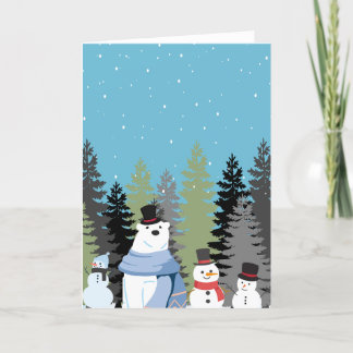 "Don't Bear Suspicious", Christmas Card