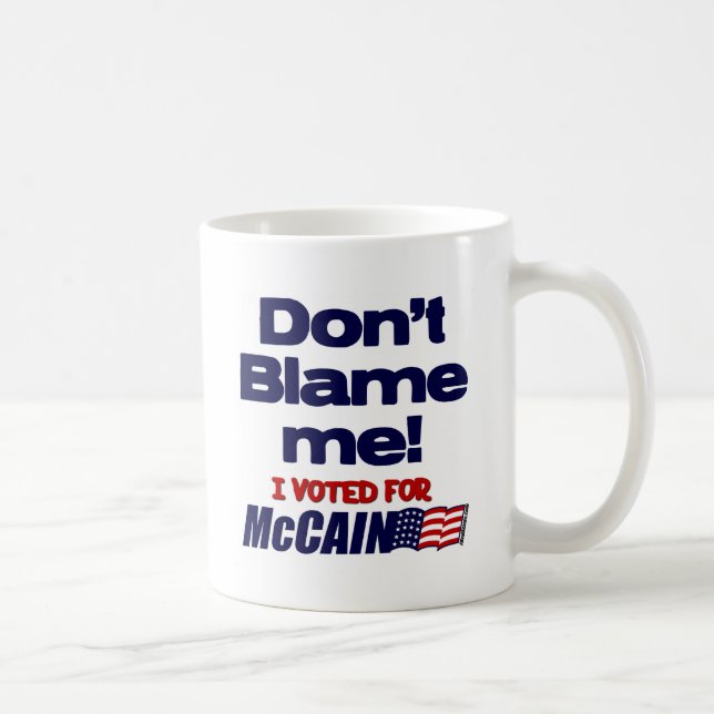Don't Blame Me! Coffee Mug (Right)