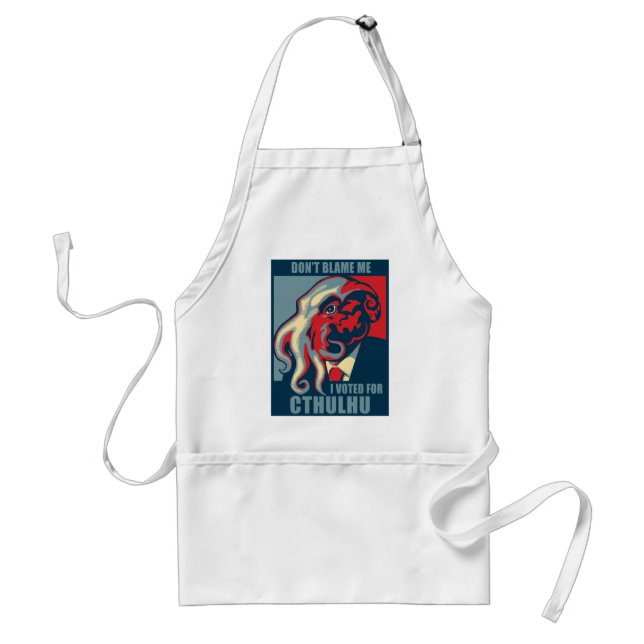 Don't Blame Me, I voted for Cthulhu Standard Apron (Front)