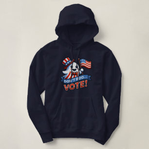 Don't Boo, Vote! Fun Political Halloween Mashup Hoodie