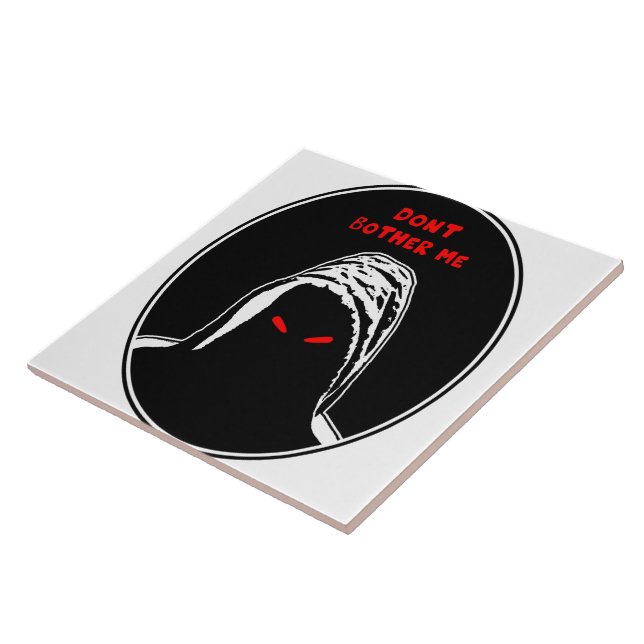 Dont bother me concept illustration tile (Side)