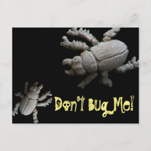 Don't Bug Me! Beetle Bug Postcard