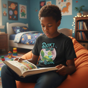 Dont Bug Me Im Reading Caterpillar Kids T-Shirt