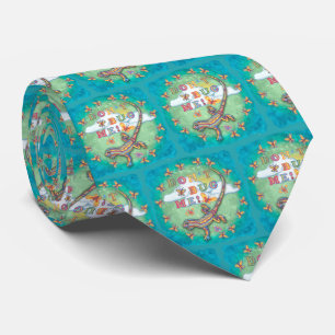 Don't bug me Lizard  Tie